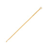 

Bamboo Tunisian Crochet Hook - 25 cm (9.8 in) - Hobbii
1