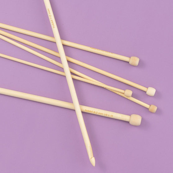 

Bamboo Tunisian Crochet Hook - 25 cm (9.8 in) - Hobbii
6