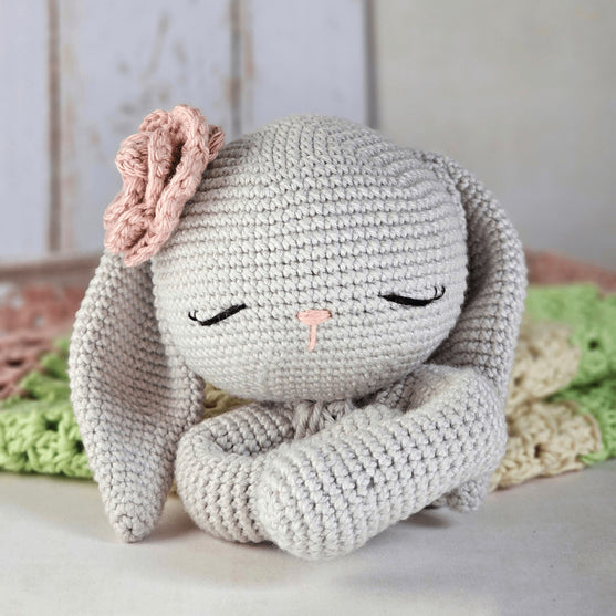 

Retro Bunny Love - Rattle and Lovey
4