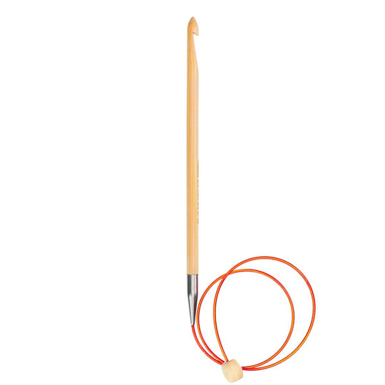 Crochets Tunisiens en Bambou avec câble - 50 cm - Hobbii