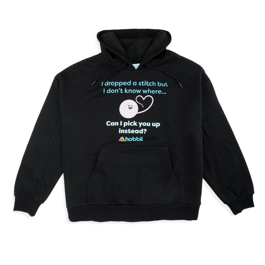 Dropped A Stitch Hoodie - Yarniis (Edition limitée) - Hobbii