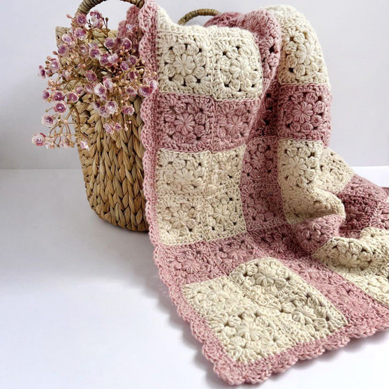 

Heirloom Bloom - Baby Blanket
1