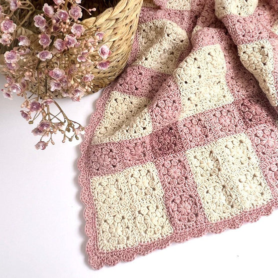 

Heirloom Bloom - Baby Blanket
5