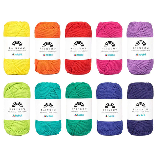 Rainbow Cotton 8/6 Color Pack - Hobbii