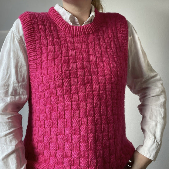 

Easy Square Slipover - Pull sans manches
2
