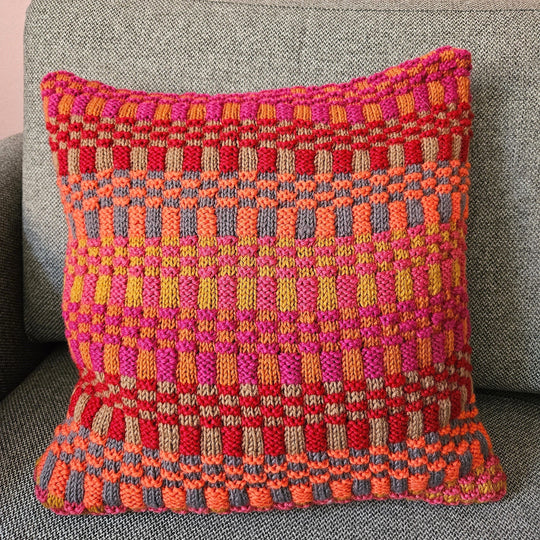 Farverige Streger – Pillow