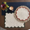 

Scallops - Round Placemat
4