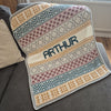 

Lullaby Name Mosaic - Personalized Baby Blanket
2