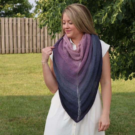 Moonlit Moor - Shawl