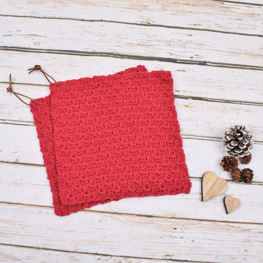 “C2C” Christmas potholder