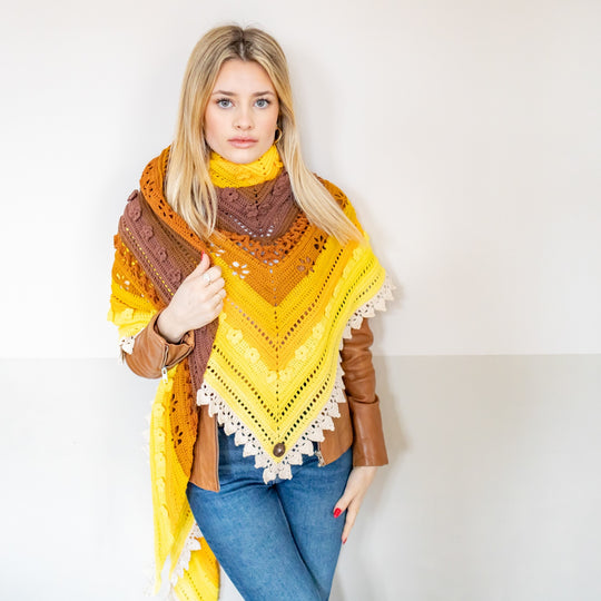 Golden Harvest - Shawl