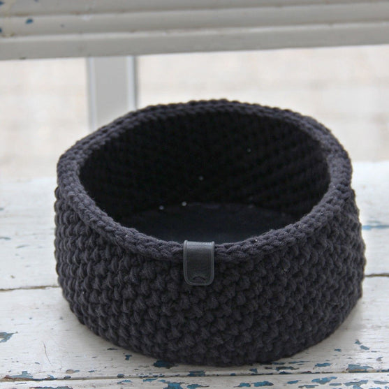 

Moss Stitch Panier - Rond
2