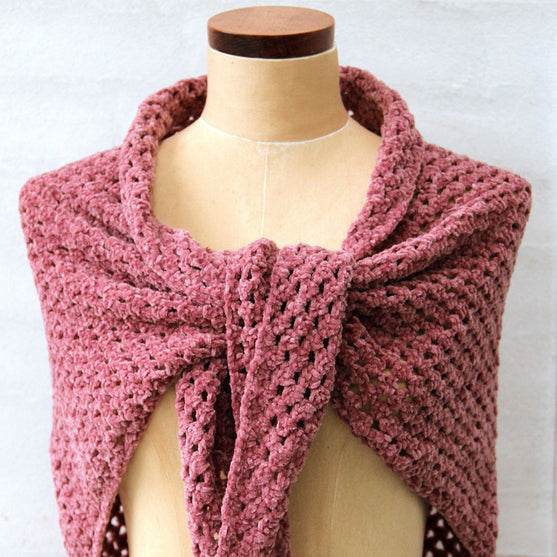 

Granny Shawl Bohéme Velvet "Fine"
1