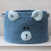 

Teddy Basket Grand avec fond en cuir PU
2