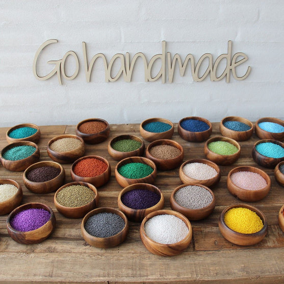 

Glass Beads - 30 g (1 oz) - Go Handmade
7