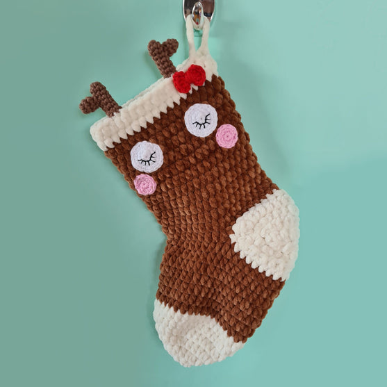 

Chaussette de Noël Renne
1