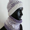 

Purple Geometries - Hat and Snood
1