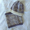 

Purple Geometries - Hat and Snood
3
