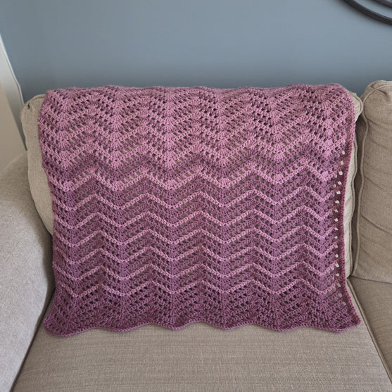 

Eyelet Chevron - Blanket
1