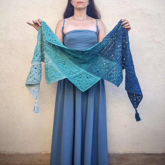 EnglishBreakfastTea - Shawl