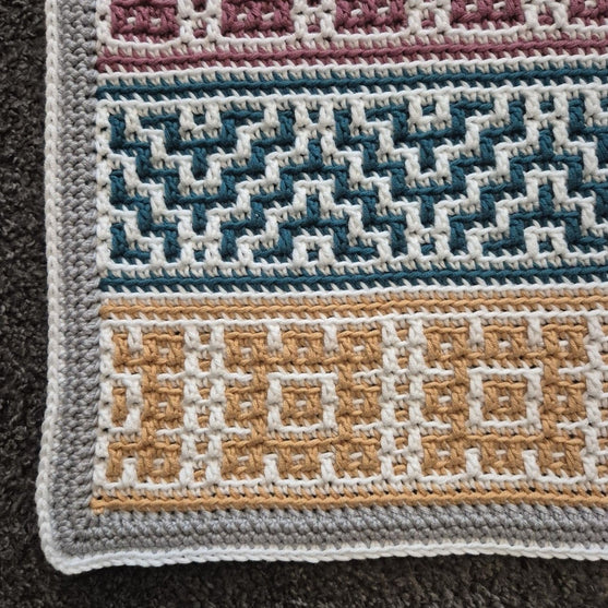 

Lullaby Name Mosaic - Personalized Baby Blanket
7