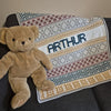 

Lullaby Name Mosaic - Personalized Baby Blanket
1