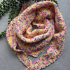 

Candy Moss Stitch - Scarf
5