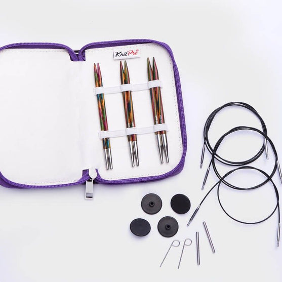 

Symfonie Starter Interchangeable Circular Needle Set - KnitPro
1