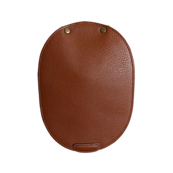 

Bag Flap for Metal Lock - Brown/Bronze - Go Handmade
3