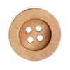 

Boutons en bois - Round Groove - Clairs - Go Handmade
3