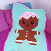 

Kawaii Gingerbread Man - Blanket
1