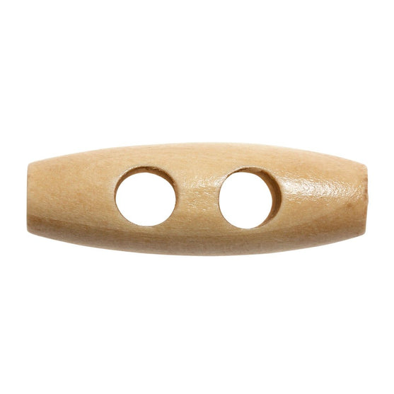 

Oblong Wooden Buttons - 35 mm (1.4 inches) - Go Handmade
2