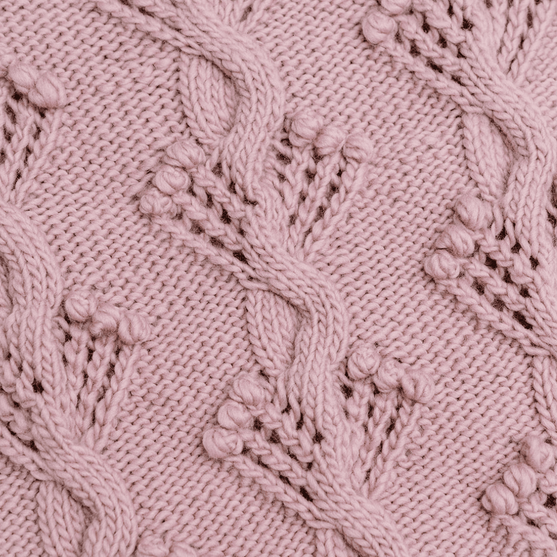 

Apotheosis - Cable and Bobble Pullover
8