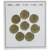 

Glitter Buttons – Green - Multiple sizes - Go Handmade
5