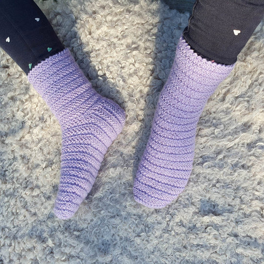 Linda’s Herringbone Socks - Child Socks