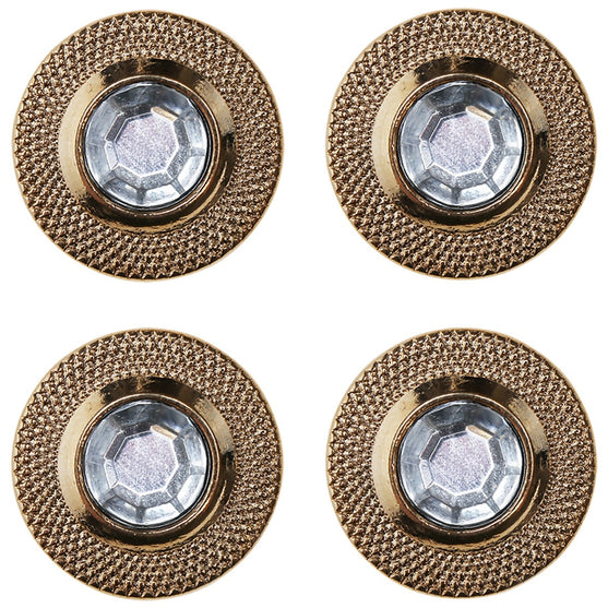 

Bling Buttons - 17 mm - 4 pieces - Go Handmade
4