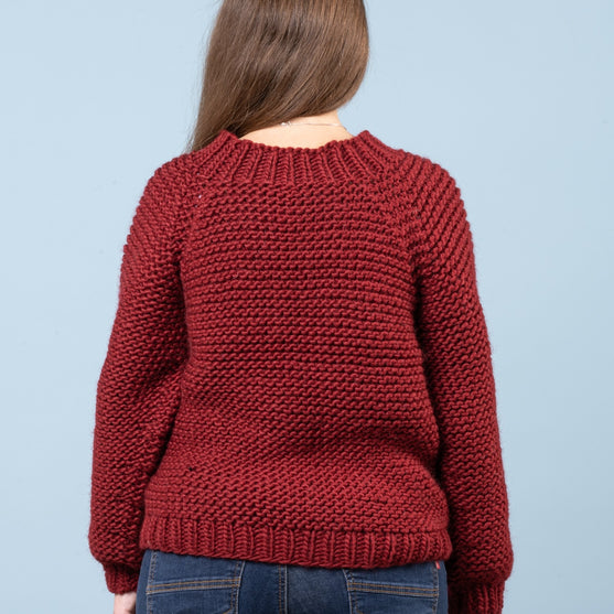 

Ditte - Garter stitch sweater
5