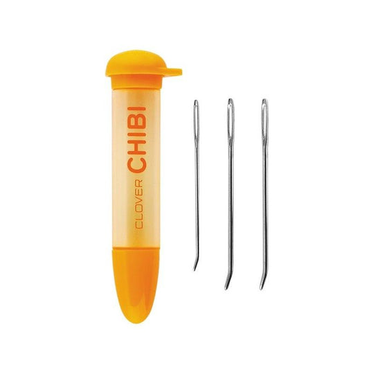 Darning Needle w / Curved Tip - 3 pieces - Clover