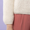 

Sif - Sweater in honeycomb brioche stitch
3