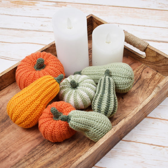 

Decorative Pumpkins - Oblong
10