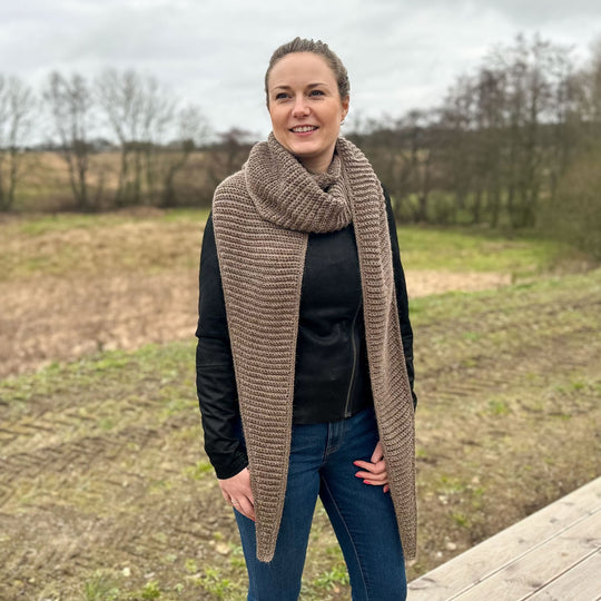 Simple Big Scarf - Sjaal
