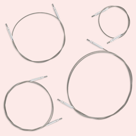 

Swivel Cable for Interchangeable Circular Needles  - Transparent - Hobbii
2