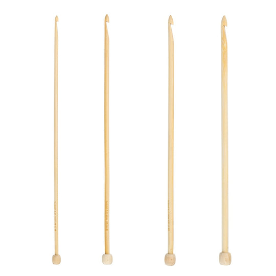 Bamboe Tunische Haaknaaldenset - 25 cm - Hobbii