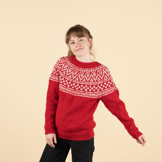 

Freya - Fair Isle Sweater
18