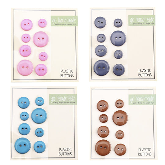 Buttons - 2 holes - Go Handmade