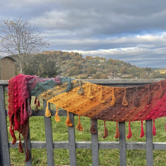 

Falling Leaves - Scarf
2