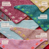

Pressed Flowers Kerchief - Mozaïek Bandana
11