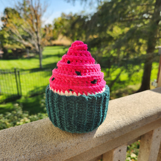 

Watermelon Cupcake
2
