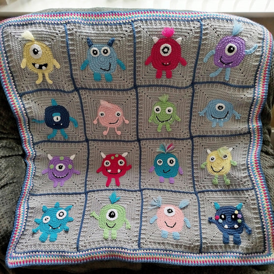 

Little Monster - Blanket
2