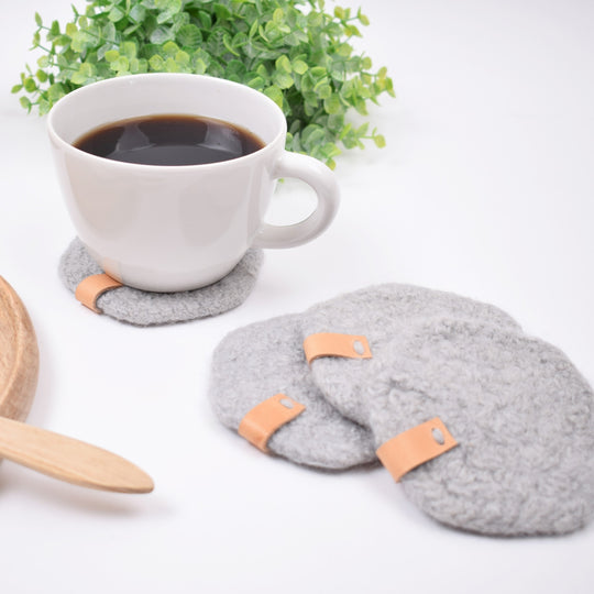 Felted Coffee Coaster